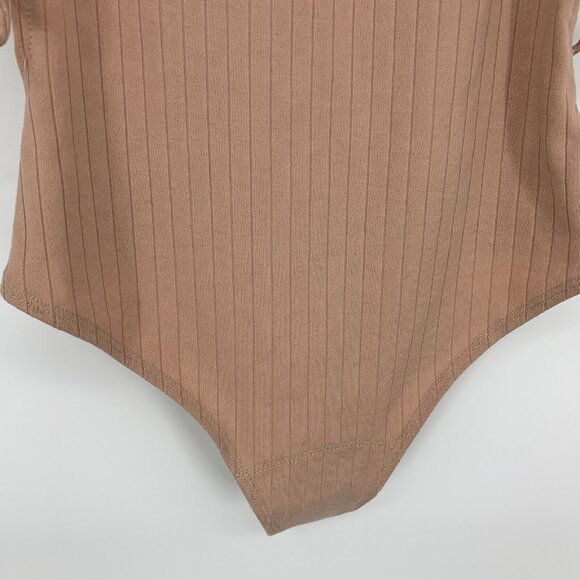 Privacy Please Revolve Bodysuit Top Mission Ribbed Thong VNeck - Picture 9 of 12